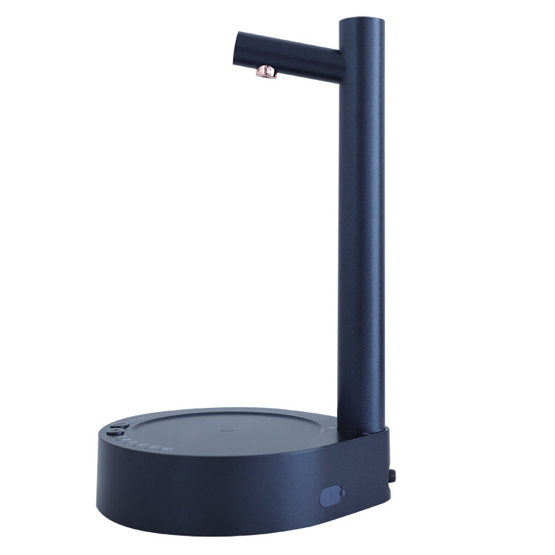 Rechargeable desktop water dispenser with easy on/off button and water level indicator for office or room use